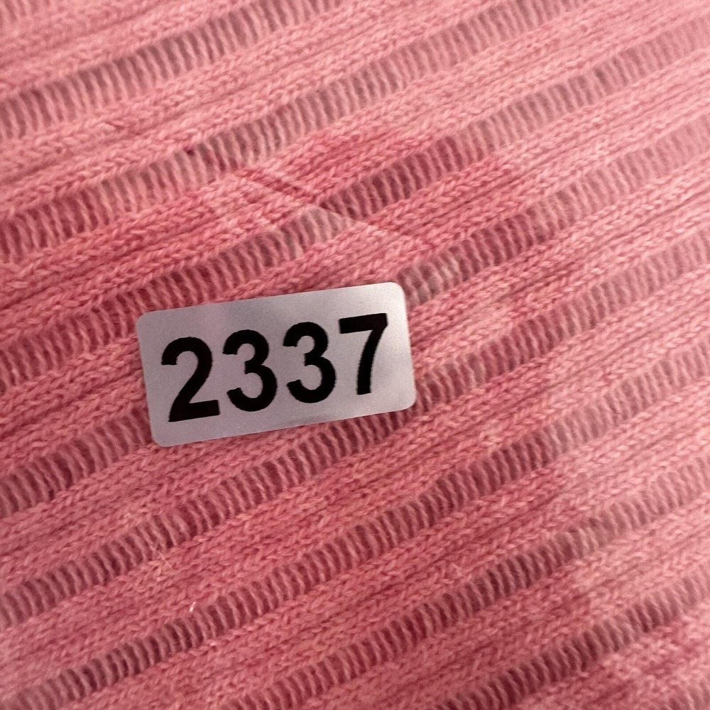 Eileen Fisher Sweater Womens Large Pink Cotton Light‎ Weight Open Knit Pull Over - Picture 11 of 11